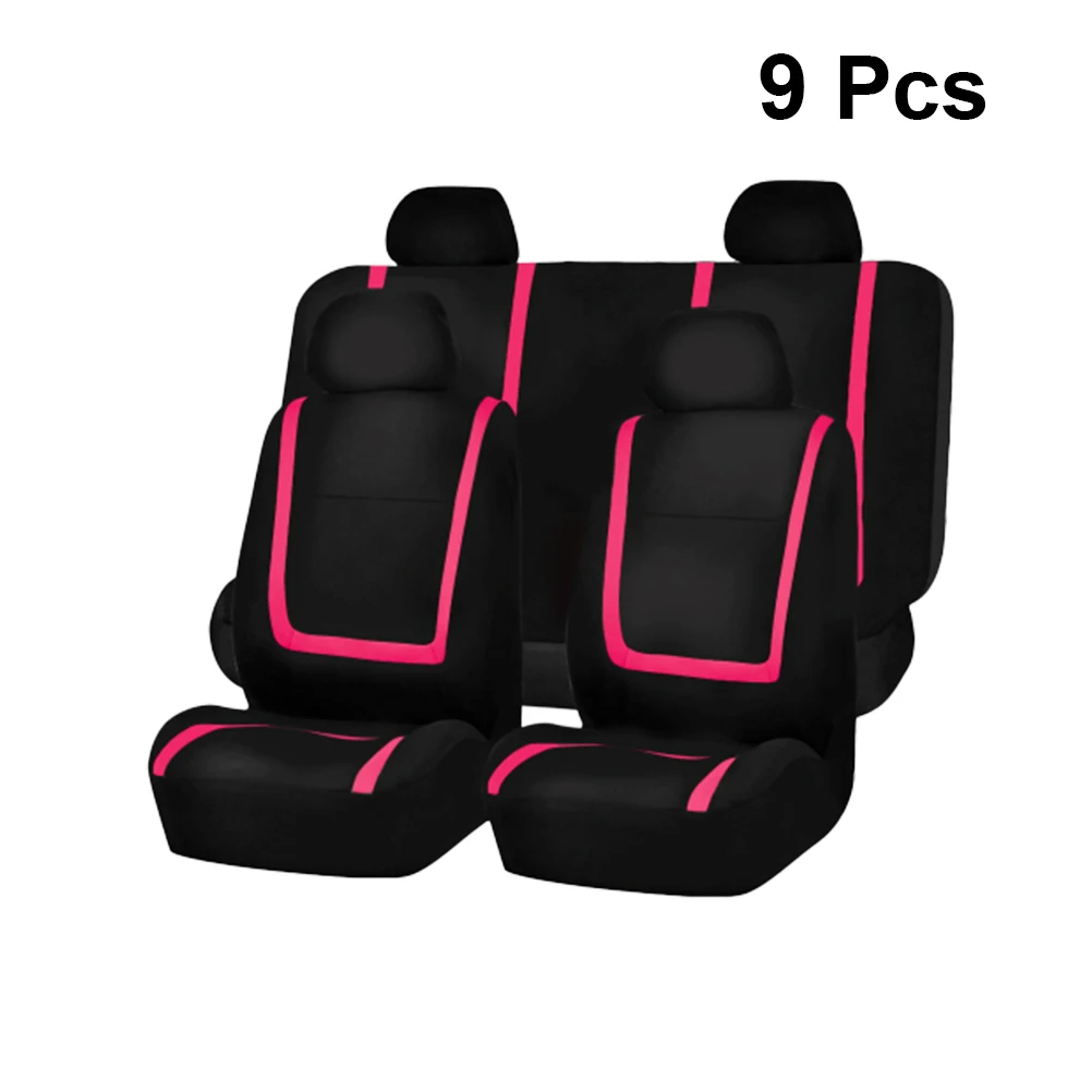 

4Pcs Car Seat Cover Universal Fit Thick Wear-Resistant Auto Seat Protector Modern Simple Design for Cars Trucks Suvs Interior