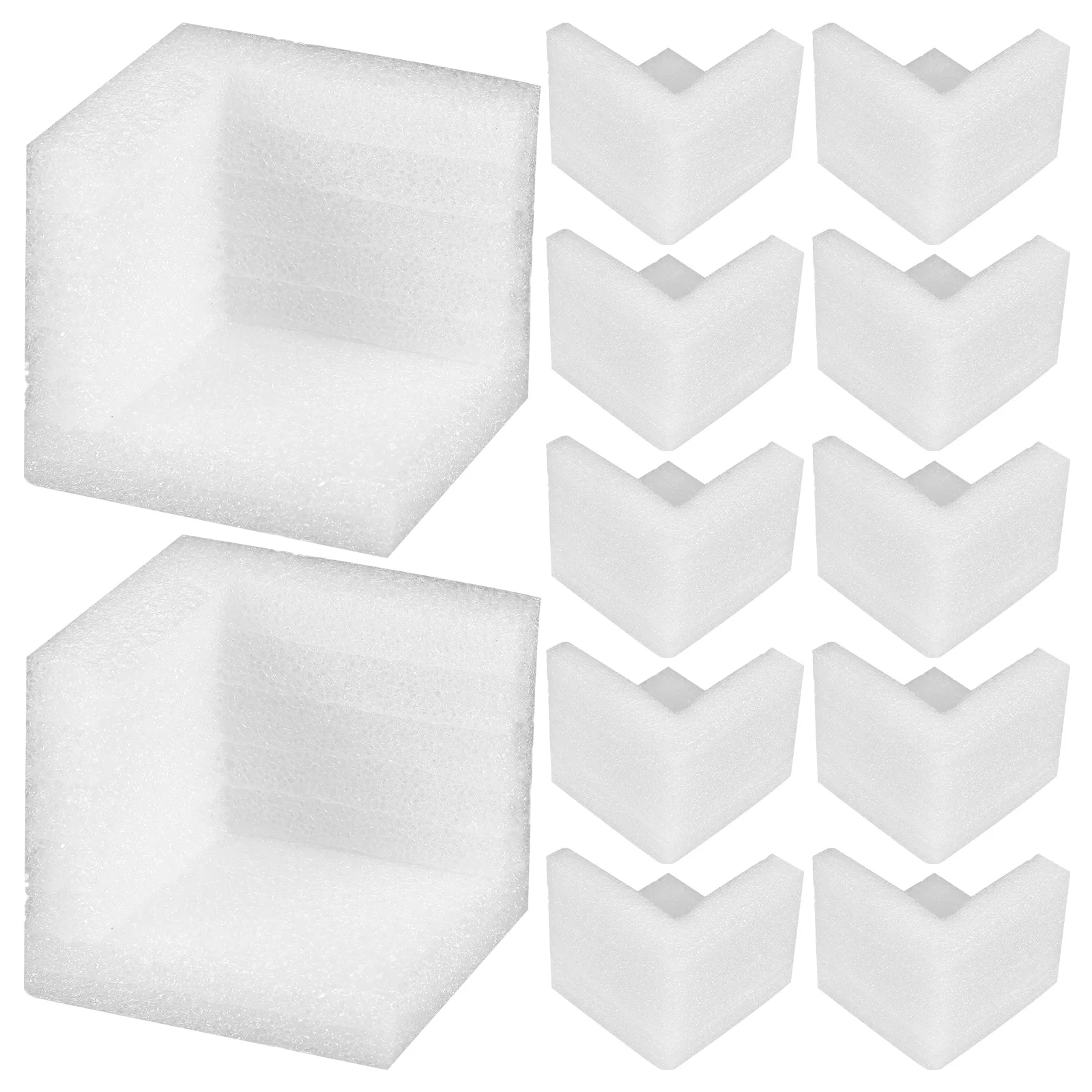 12Pcs Corner Protectors for Packaging Boxes Heavy Duty Edge Guards for Frames Shipping Boxes Smooth Simple