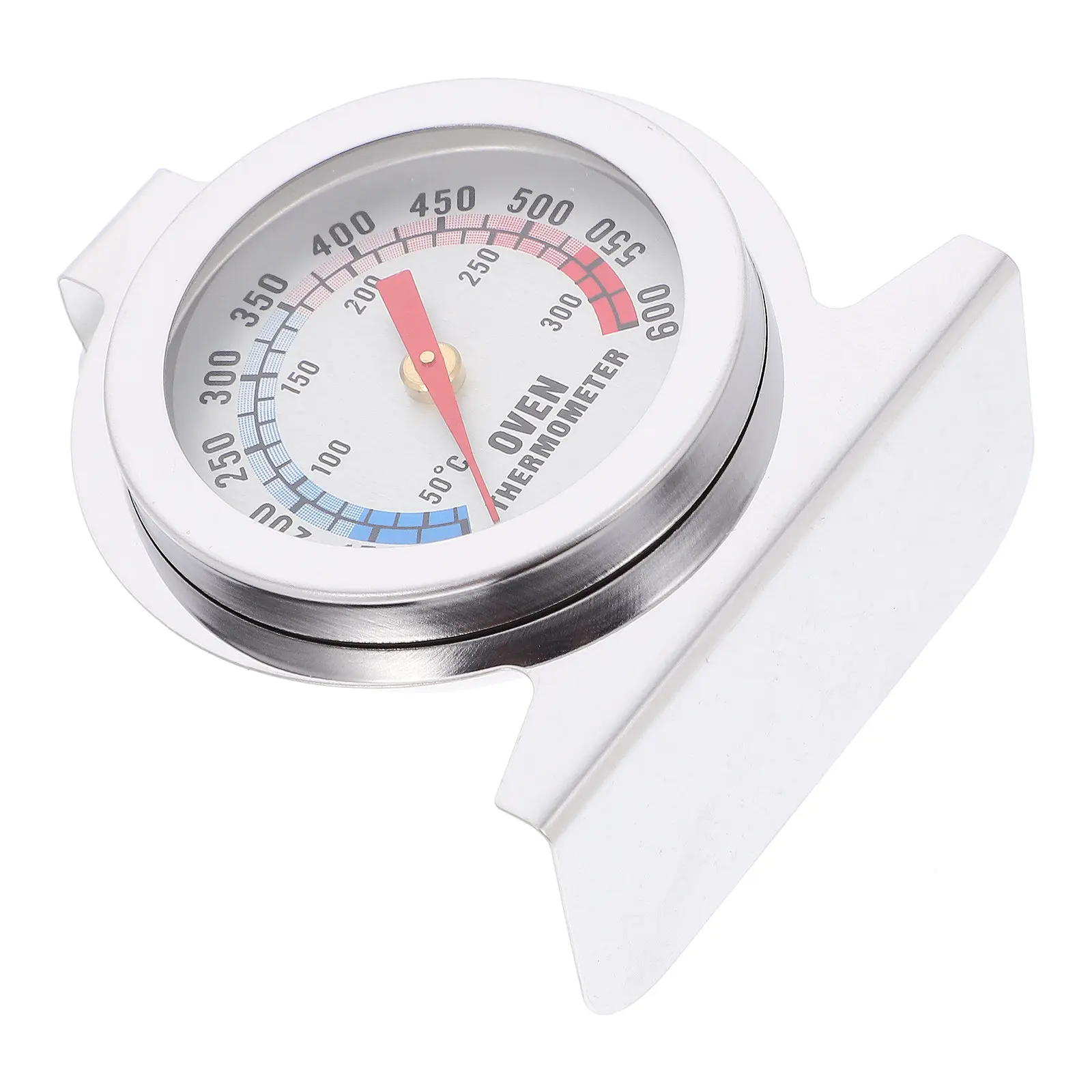 Oven Thermometer Stainless Steel Kitchen Gadget for Baking Roasting Barbecue Precise Temp Gauge Oven Temp Tester Food