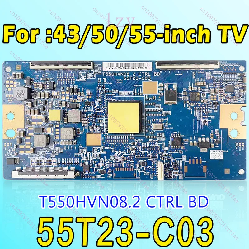 95%New original T550HVN08.2 CTRL BD 55T23-C03 T-con board suitable for Sony KDL-50W800C KDL-55W800C KDL-43W800C working well
