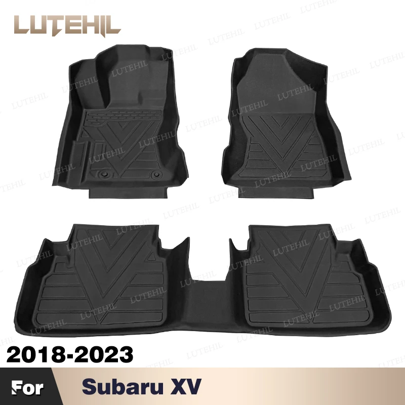 

For SUBARU XV 2018-2023 2022 2021 2020 2019 Custom All-Weather TPE Floor Mat Carpet Cover Auto Interior Protector Accessories