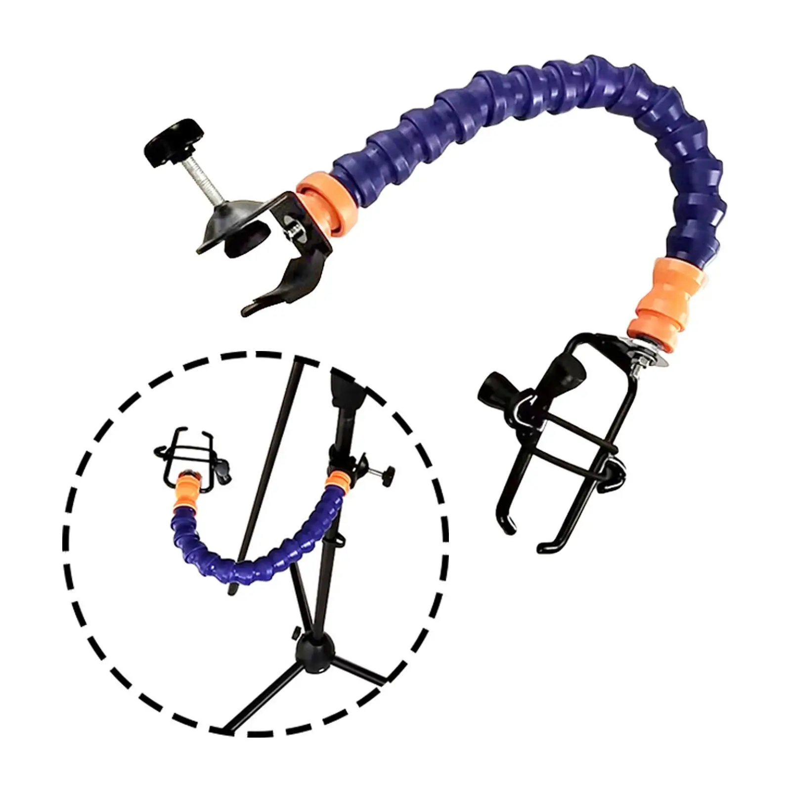 

Держатель инструмента для нагрева для автоматического ремонта вмятин, гибкий портативный регулируемый угол, подставка для инструментов на горячий воздух, кронштейн для гаражной мастерской