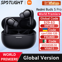 [World Premiere] Global Version Redmi Buds 5 Pro TWS Bluetooth 5.3  52dB Noise Cancellation Up to 4kHz ultra-wide frequency