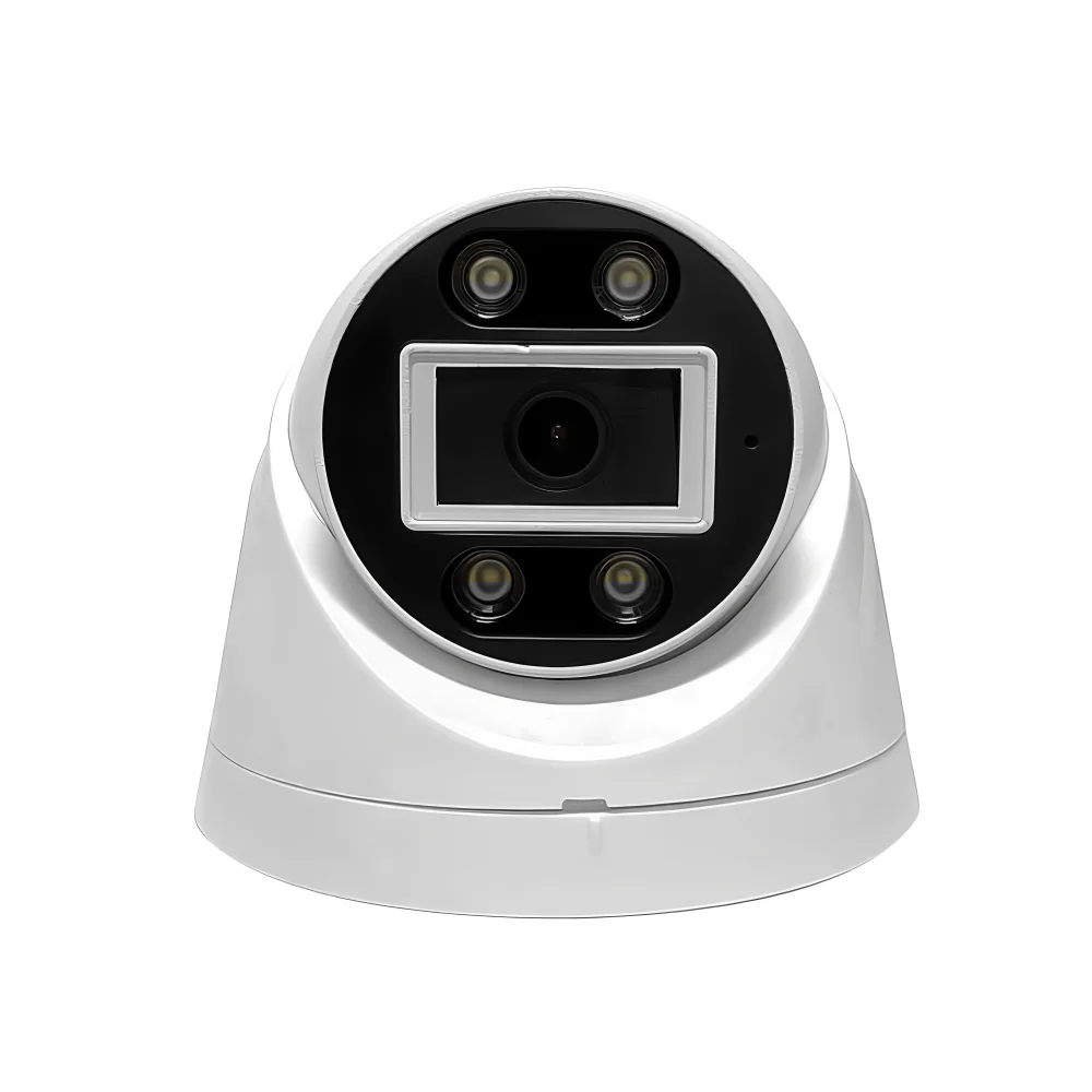 Telecamera IP dome per interni AI 5MP 4MP Microfono audio POE a colori a infrarossi doppia luce RTSP Xmeye per monitor avanzato domestico e aziendale