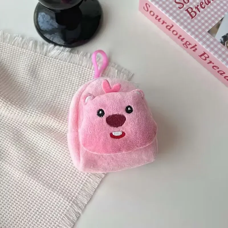 Kawaii Loopy Coin Purse Plush Pendant Cute Cartoon Earphone Storage Bag Cartoon Pendant Gift Toy Anime Accessories