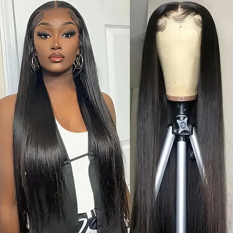 Rosabeauty 30 40 Inch 13x6 Human Hair 13X4 Frontal 5X5 Glueless Ready to Wear Wigs 250% For Women Straight Lace Front Wig