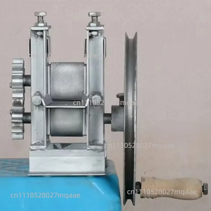 Manual Bamboo Strip Splitter Machine, Portable Handheld Tool for Layering & Splitting, Adjustable Thickness Wood Processing