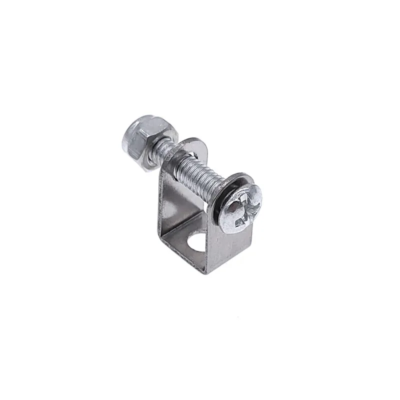 1 Pair MINI Electric Linear Actuator Bracket 304 Stainless Steel Metal Material Hole 4.2mm Micro Linear Actuator Motor