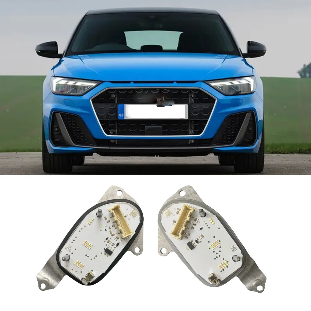 

LED Headlight DRL Turn Signal Modules For Audi A1 S1 2018-2023 Daytime Running Light OE# 82A998474 82A998473 White Lightsource