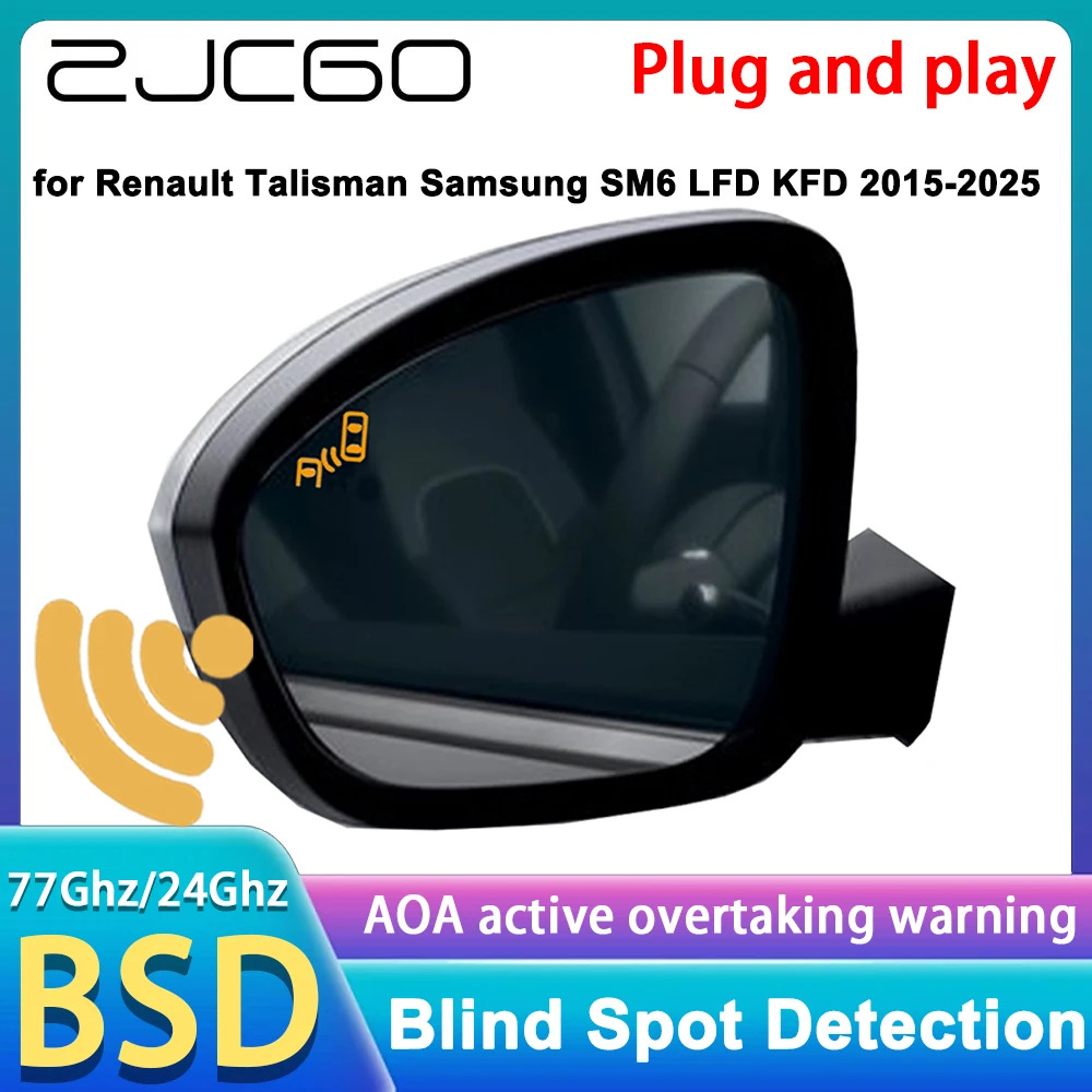 

for Renault Talisman Samsung SM6 LFD KFD 2015-2025 OEM Blind Spot Monitoring Warning Detection BSM BSD BSW System Radar Detector