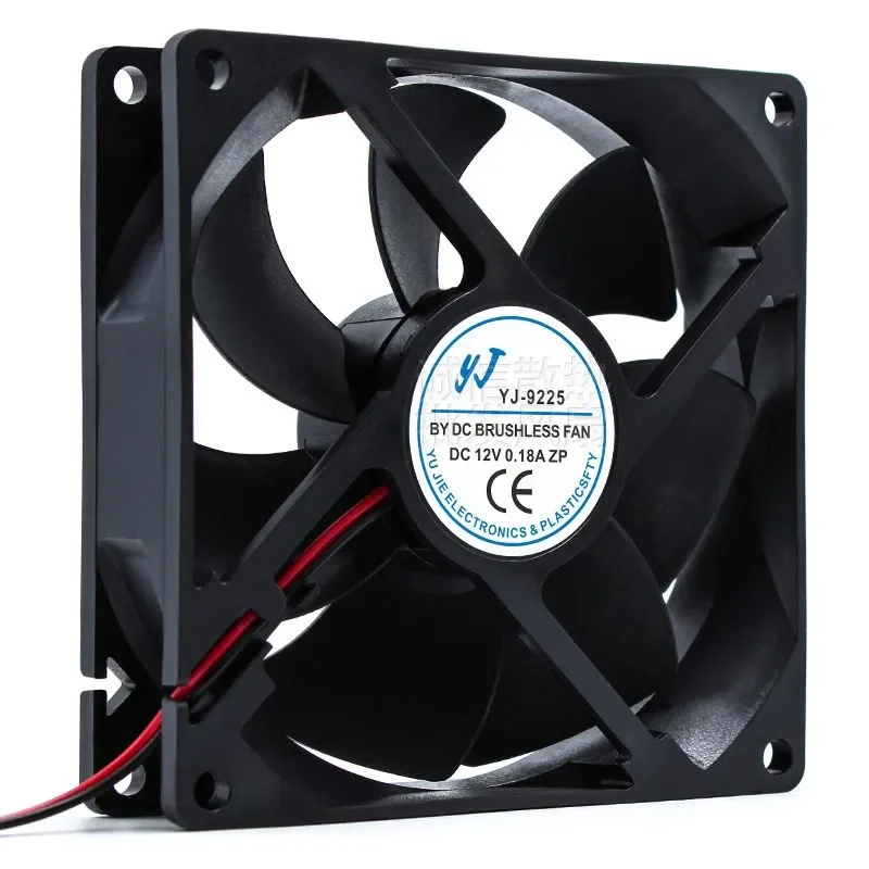 YJ-9225 DC12V 0.18A 9cm Refrigerator Radiator fan