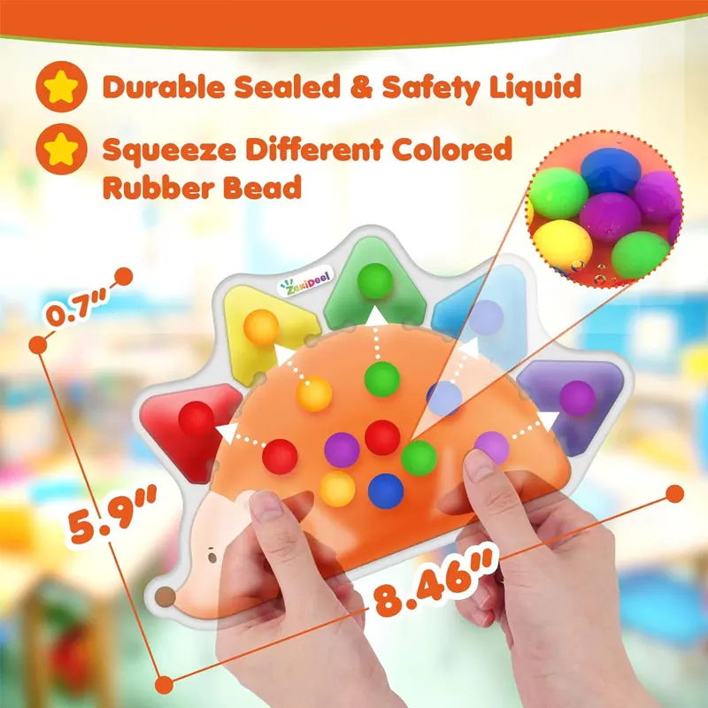 4/5色のモンテッソーリ感覚玩具、子供向けの分類学習ゲーム、カラフルなボール付き、細かい運動能力の発達プレイセット