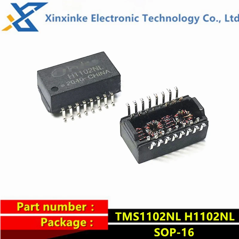 5 Buah H1102NL H1102NLT SOP-16 Filter Transformator Jaringan Kering Patch H1102 H1102N