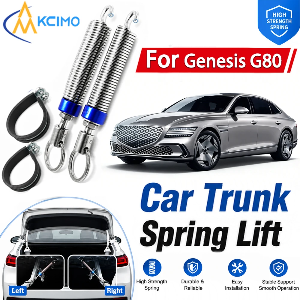 For Genesis G80 Tailgate Spring Lift Assist No-Drill Rear Boot Lid Support Direct Fit Car Trunk Accessory Replacement
