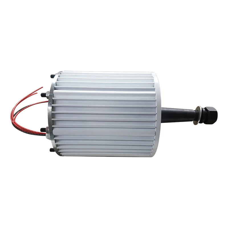 Thuisgebruik Drie Fase Permanente Magneet Generator 24V 48V 96V 110V 220V 380V Dynamo's 10KW 20KW 30KW Met Variabele Snelheid Motor - afbeelding 2