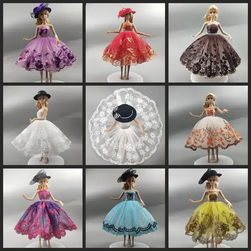 1/6 BJD Quần Áo Búp Bê Cho Búp Bê Barbie Quần Áo Họa Tiết Hoa Ba Lê Áo Cho Búp Bê Barbie Trang Phục Váy Công Chúa 11.5 "Phụ Kiện Búp Bê đồ Chơi