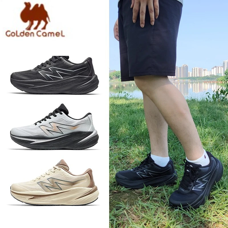 GOLDEN CAMEL Men's Sports Shoes Anti-slip Male Sneakers Soft Elastic Comfortable Casual Running Shoes for Men 2025 Autumn New