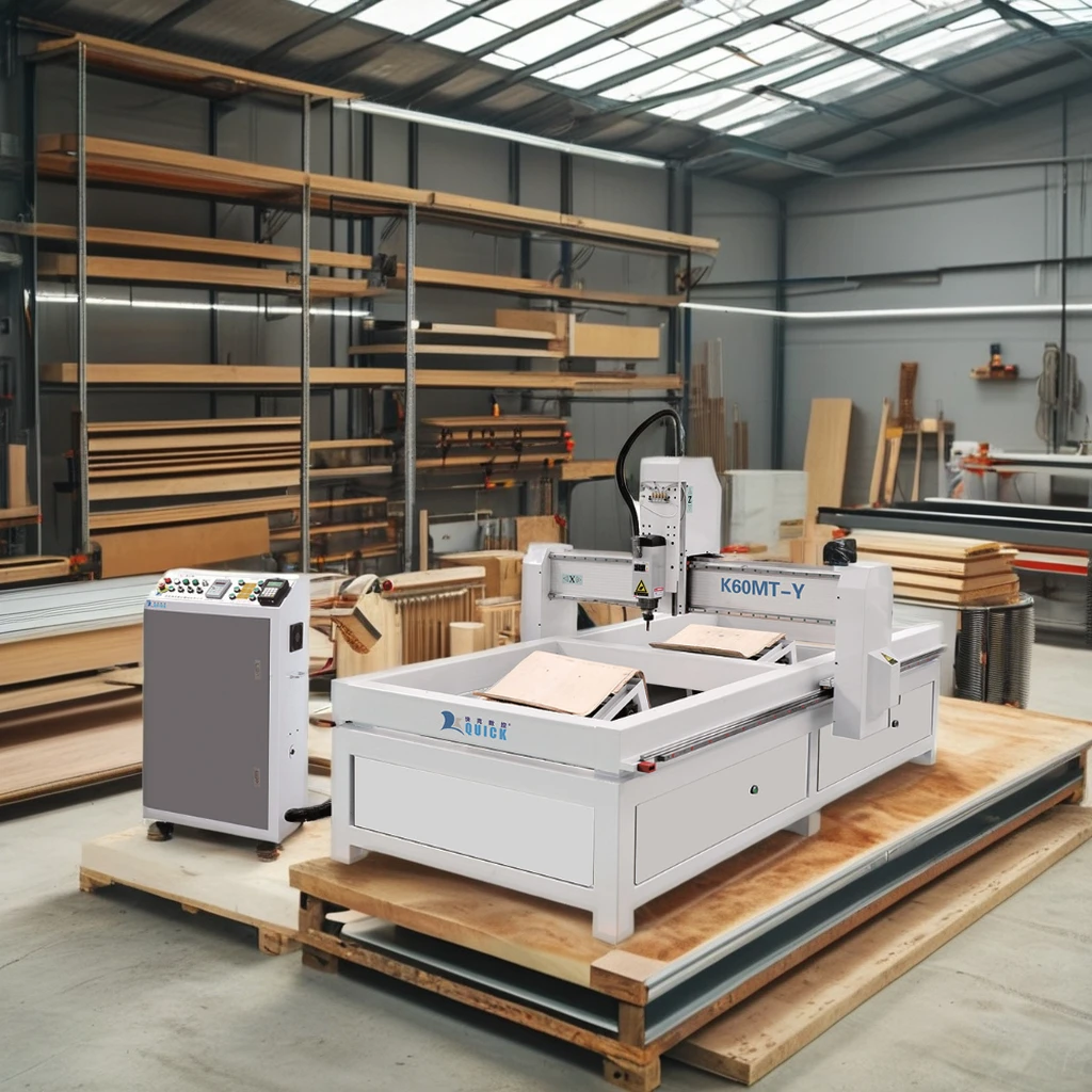 

Multifunctional CNC Wood Router 1325 Chair Back Cutting Machine DSP Control System Servo Motor