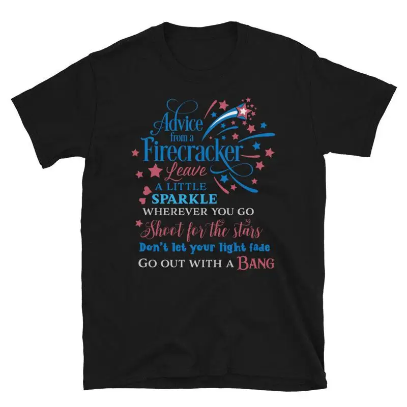 

Мотивационная футболка фейерверка США
