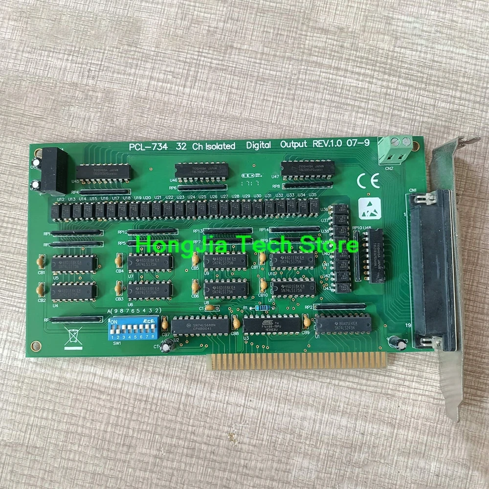 For Advantech 32 Isolation Digital Output Card PCL-734 REV.A1