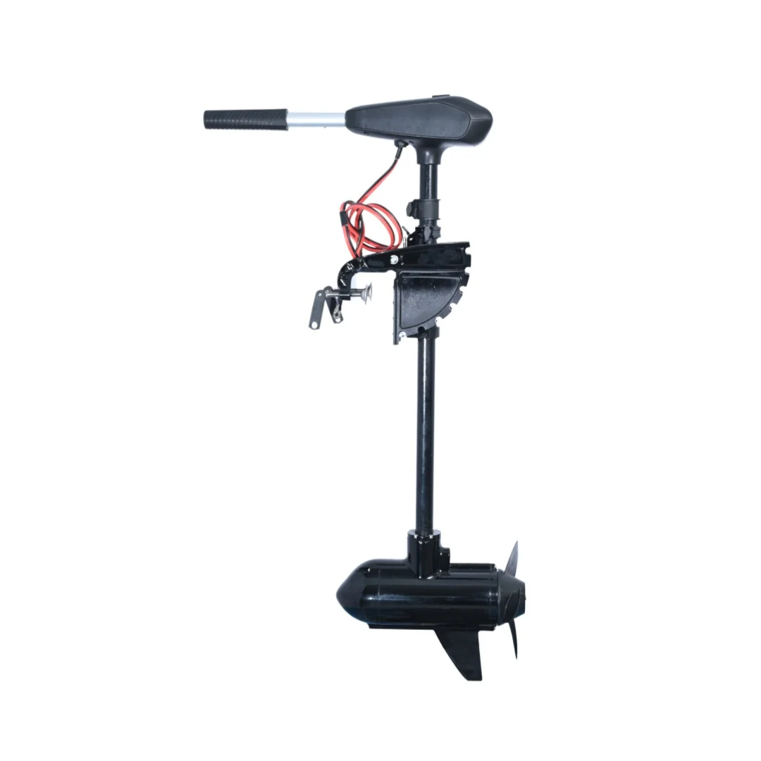 12V 480W Electric Outboard Motor 60Lbs Max Thrust With Electronic Throttle and Reverse Polarity Protection