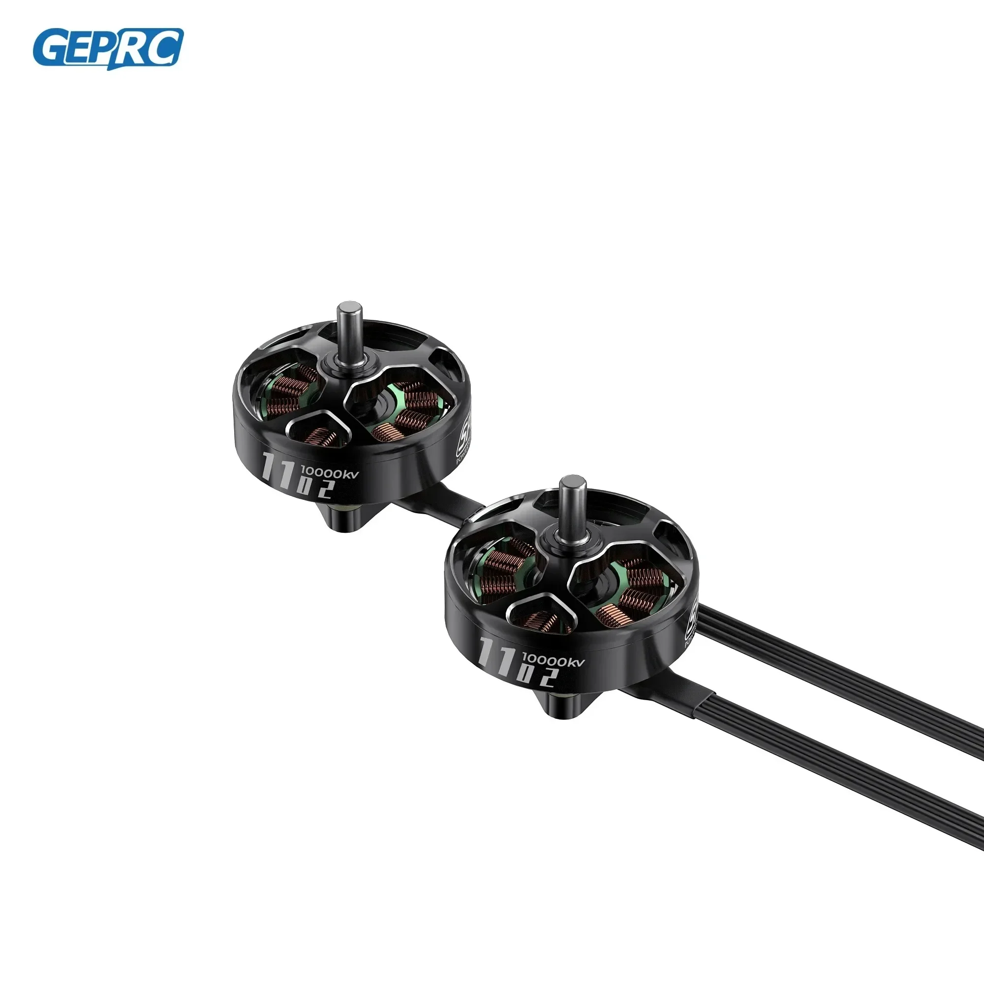 

GEPRC SPEEDX2 1102 10000KV 12A ESC Brushless Motor Black Ideal for Mini 1.6 - 2 Inch RC FPV Racing Drone Multicopter