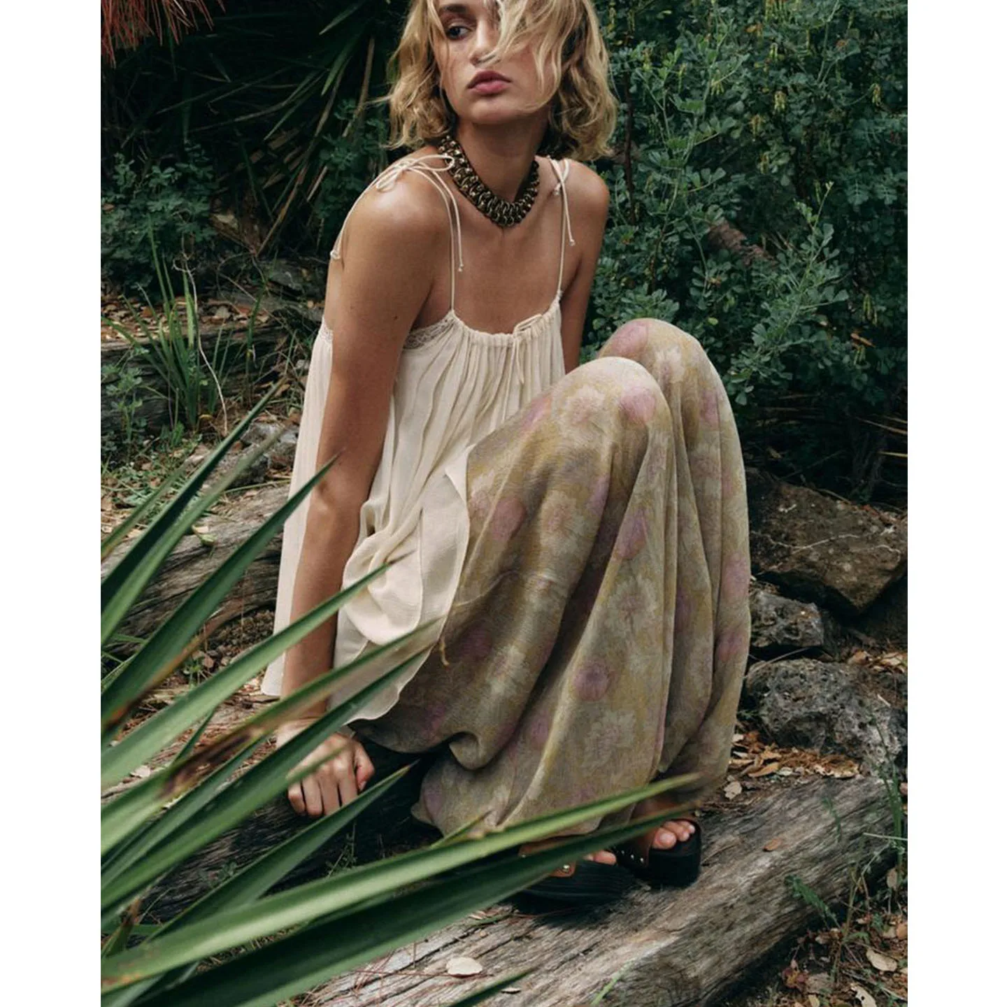 Frühling Herbst Neue Ankunft Elastische Layered Plissee Saum Blumen Laterne Hosen Hohe Taille Gerade Bein Casual Hosen für Frauen