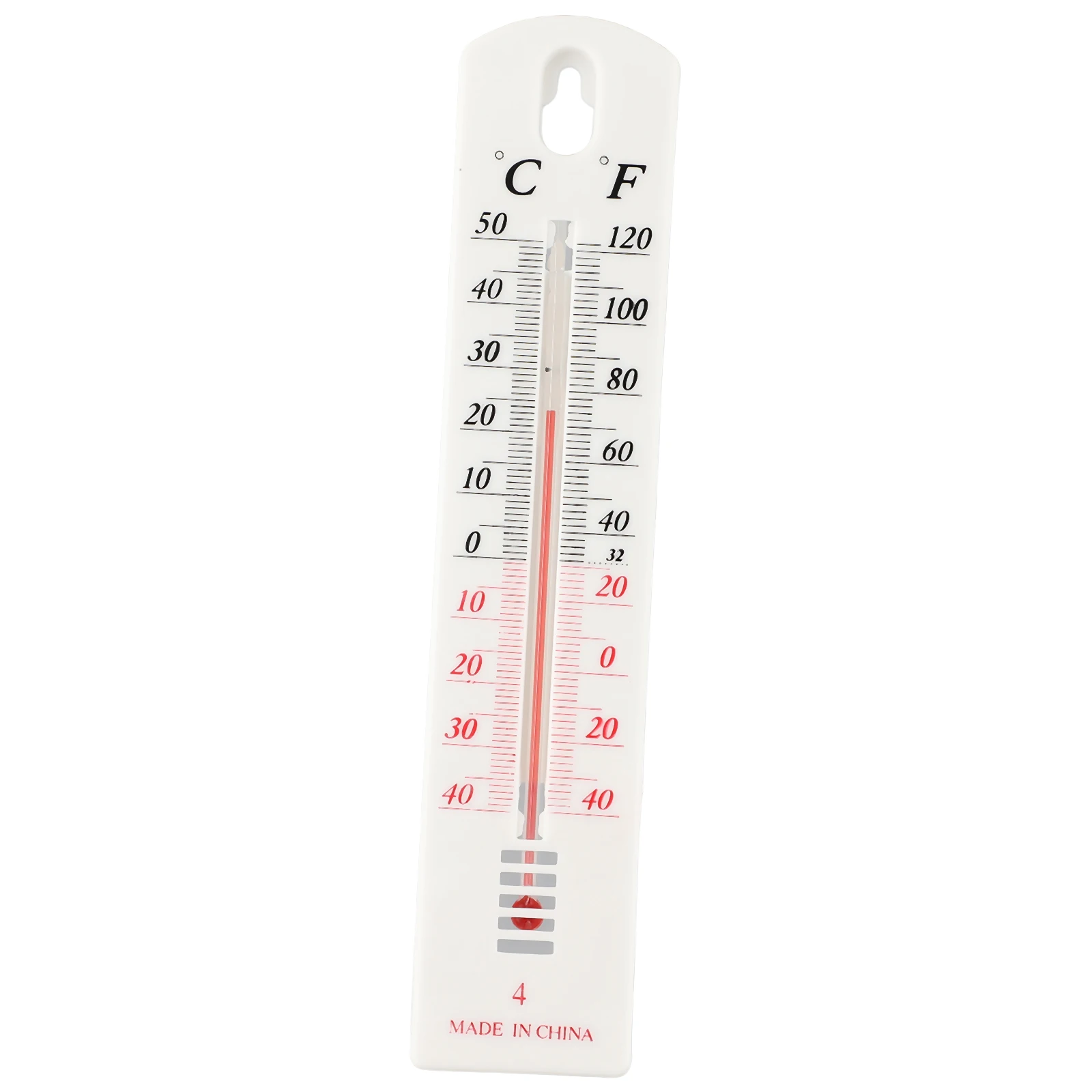 10 Pcs/set Thermometer Outdoor Indoor Garden Thermometer Plastic Scale Analog Room Garden Thermometer Temperature Meter Sensor