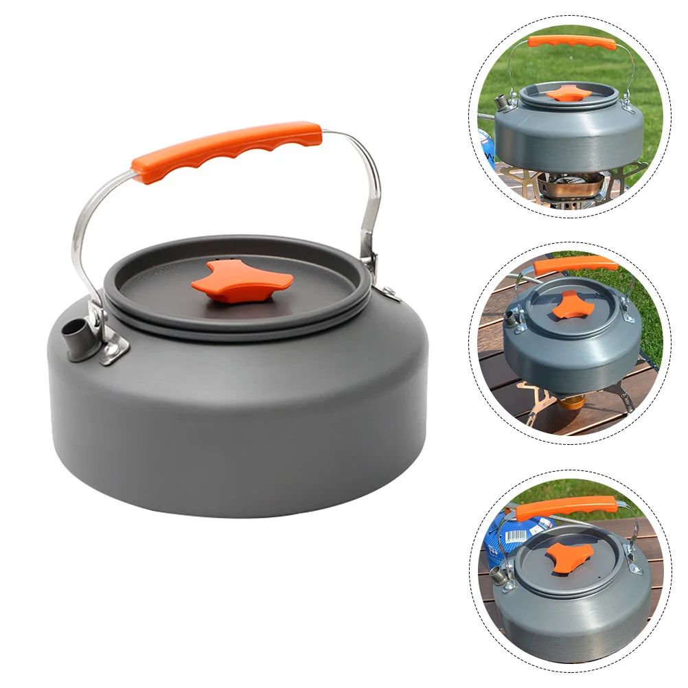 

Portable Kettle Tea for Camping Small Coffee Pot Boiler Water Aluminum Alloy Travel