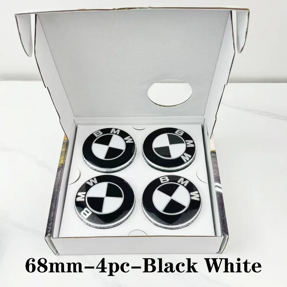 BMW M X2 X1 X3 X5 X6 X7 E60 E92 E71 E70 E46 F18 4-delige zwevende 56mm 68mm auto wielnaafkap vervangende accessoires