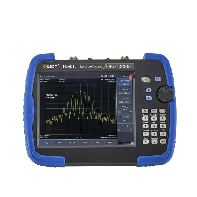 

-0O-W-O-N Handheld Spectrum Analyzer HSA015(TG) Frequency Range 9KHz-3.2GHz Bandwidth 10Hz-3MHz EMI Testing+3.2 GHz Tracking Kit