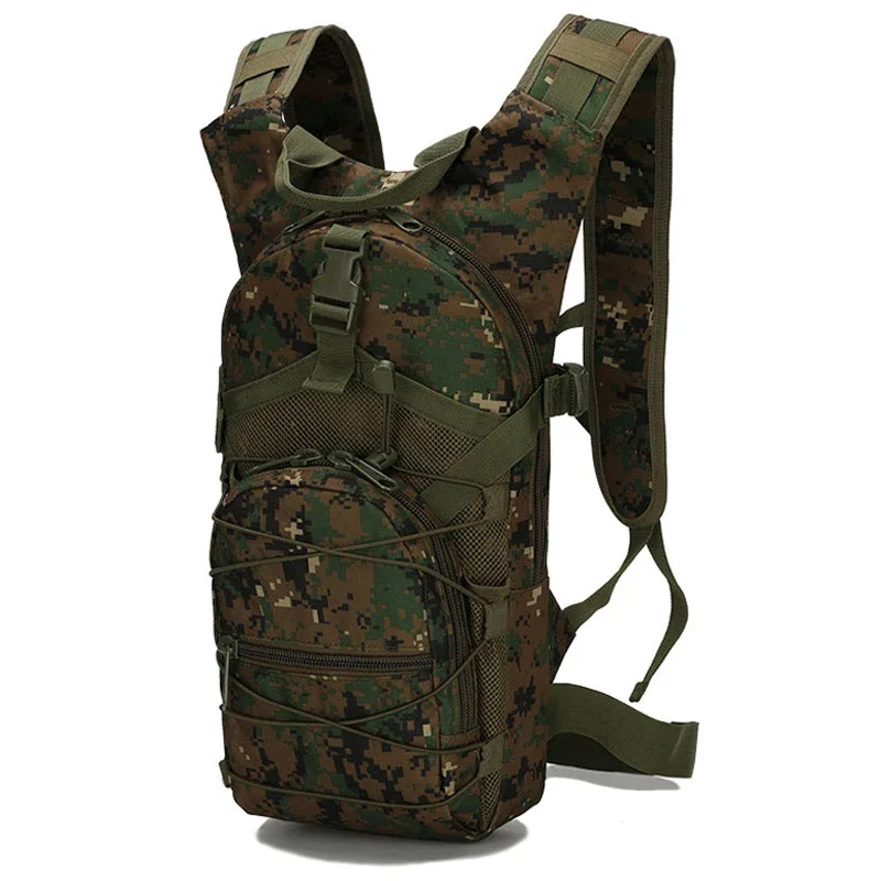 

15L Molle Tactical Backpack 800D Travel Hiking Bicycle Backpacks Outdoor Sports Cycling Climbing Trekking 3P Bag