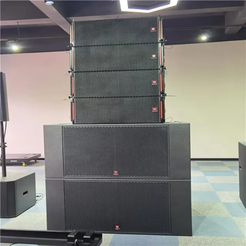 Venta caliente mejor sonido de tres vías individual 12 ''tris vías Line Array sonido de iglesia/altavoz de concierto sonido al aire libre impermeable Ce madera 3"