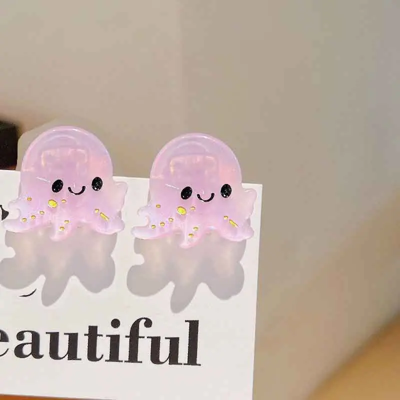 8/4/2-teiliges Set Acetat-Haarspangen mit Meeresthemen, Rutschfeste Haarklammern mit Seestern und Wal, Sommer-Strand-Haaraccessoires für Frauen – Detail 11