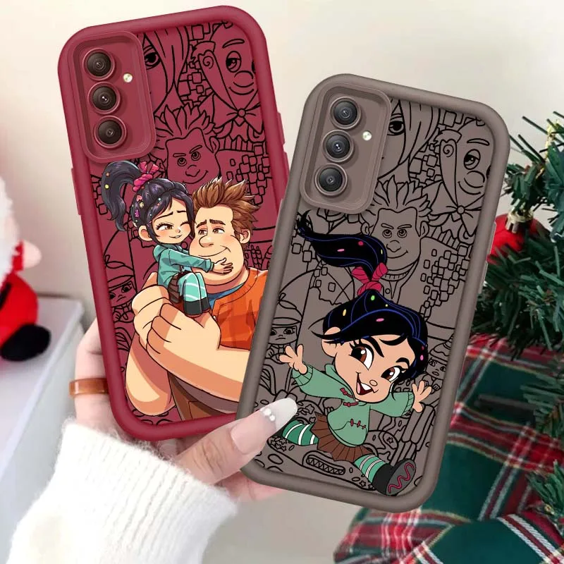 

Disney Wreck it Ralph For Samsung A71 A52 A51 A34 A33 A22 A16 A15 A13 A04 A06 Note 20 Ultra 5G Eye Ladder
