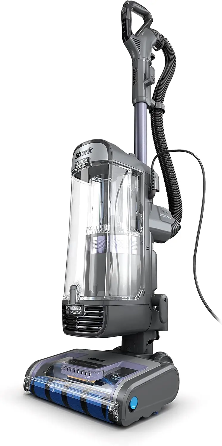 Upright Vacuum, with Powered Lift-Away & Self-Cleaning Brushroll, Dark Lilac, 1 qt Dust Cup