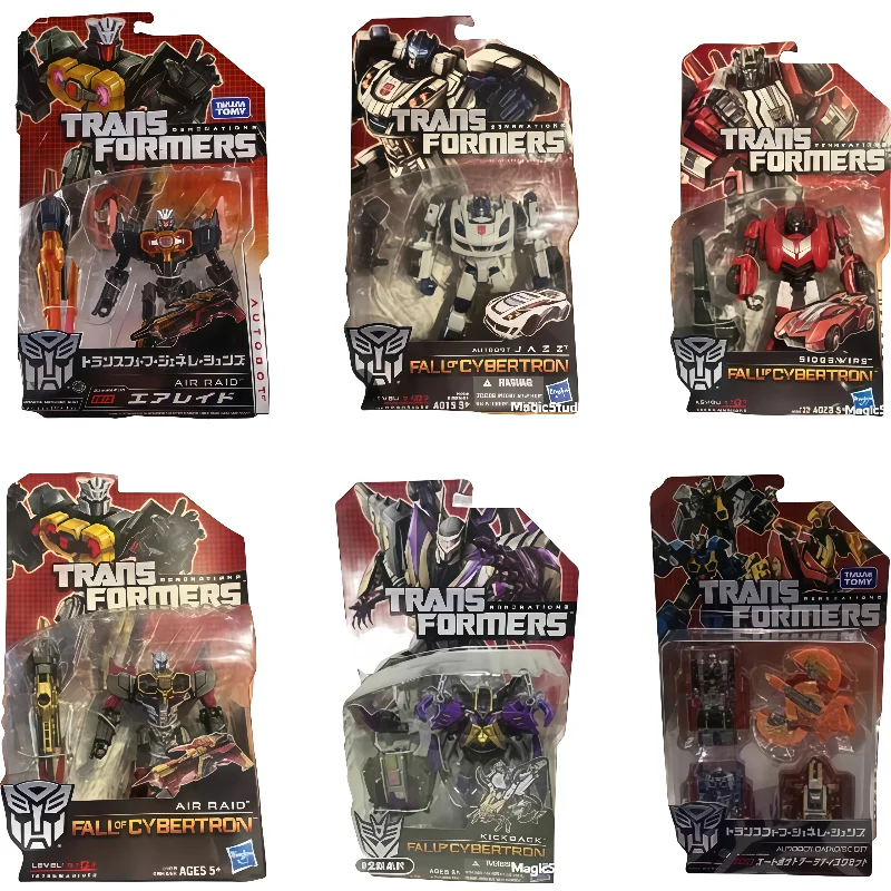

In Stock Original Hasbro Transformers: Fall of Cybertron FOC Sideswipe Ultra Magnus Jizz Anime Figure Action Figures Model Toys