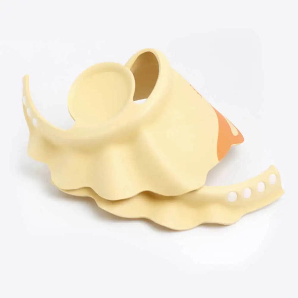 

1Pcs Baby Shampoo Shield Cartoon Animal Adjustable Buckle Bathing Cap Protects Ears Eyes Infant Shower Cap