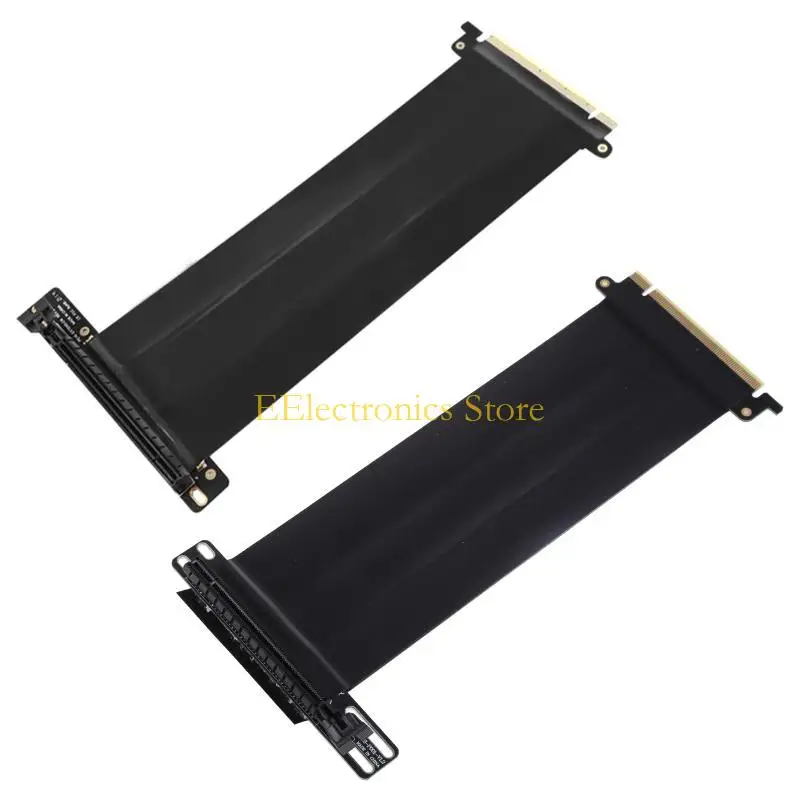 B03C Highperformance Graphics Card PCI-E x 16 Risers Extension Cable PCIExpress RiserShielded Extender for GPU Vertical