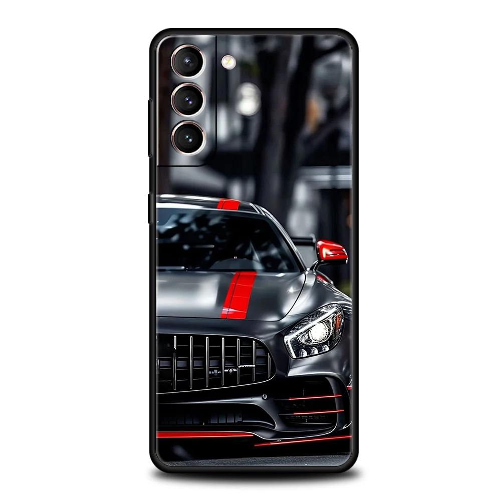 Männliche Männer Marke SUV Sportwagen Handyhülle für Samsung Galaxy S24 S23 S22 S20 S21 FE Ultra S10 S10E S9 S8 Plus 5G Silikonhülle – Detail 4