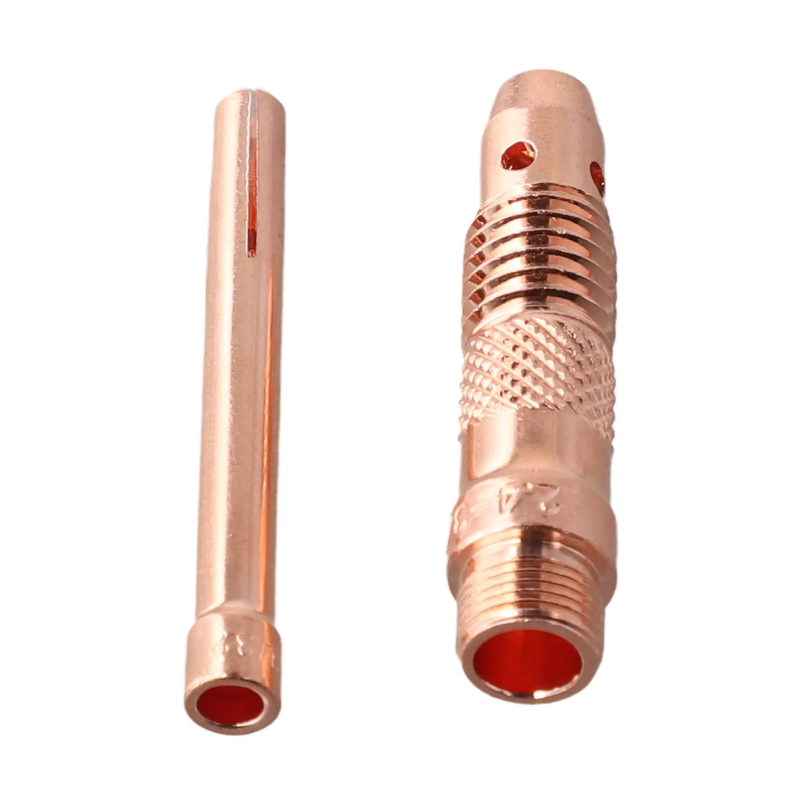 Twelve Piece Pack of Copper Collets Designed Specifically for Use with Leading For WP Series For TIG Welders Available