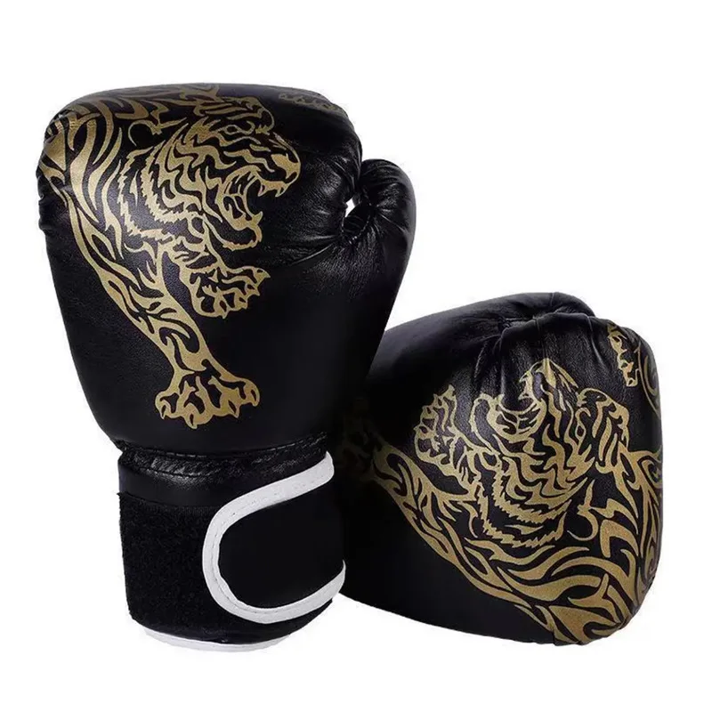 Children Boxing Gloves Sanda Muay Breathable PU Kickboxing Fighting Gloves for Training Sandbag Gym Sports Taekwondo