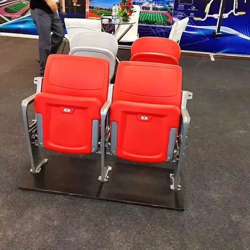 Stadium Seats Telescopic Bleacher Plastic Chairs Foldable Seats