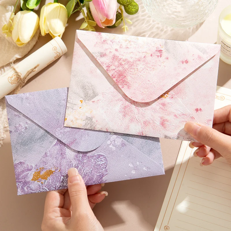 

Dreamy Spring Premium Aesthetic Vintage Envelopes Letter Paper Set Chinese Style for Wedding Birthday Invitation Greeting Cards