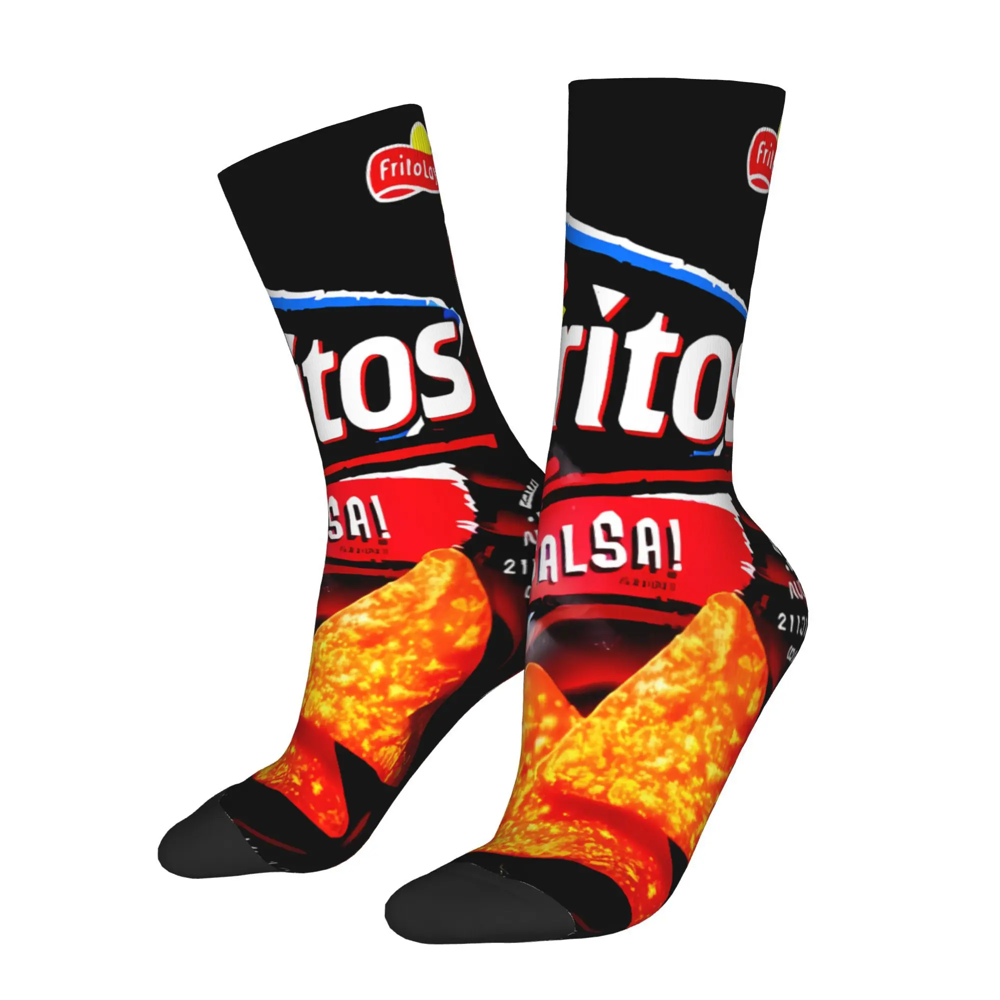 Snacks Doritos Calcetines Hombre Hombre Mujer Medias de verano Impreso