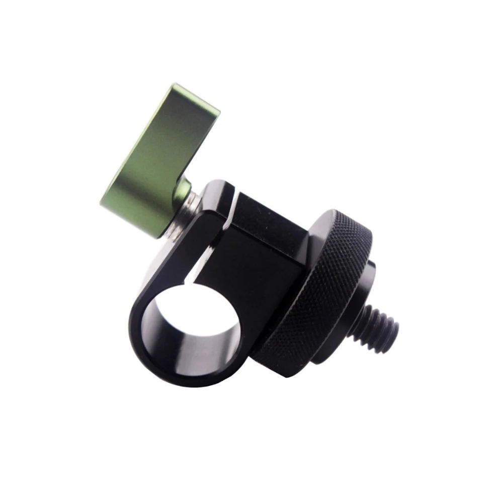 

Одноштоковый зажим Lanparte, винт с резьбой 1/4 дюйма для микрофонного монитора стержневой рейкой 15 мм