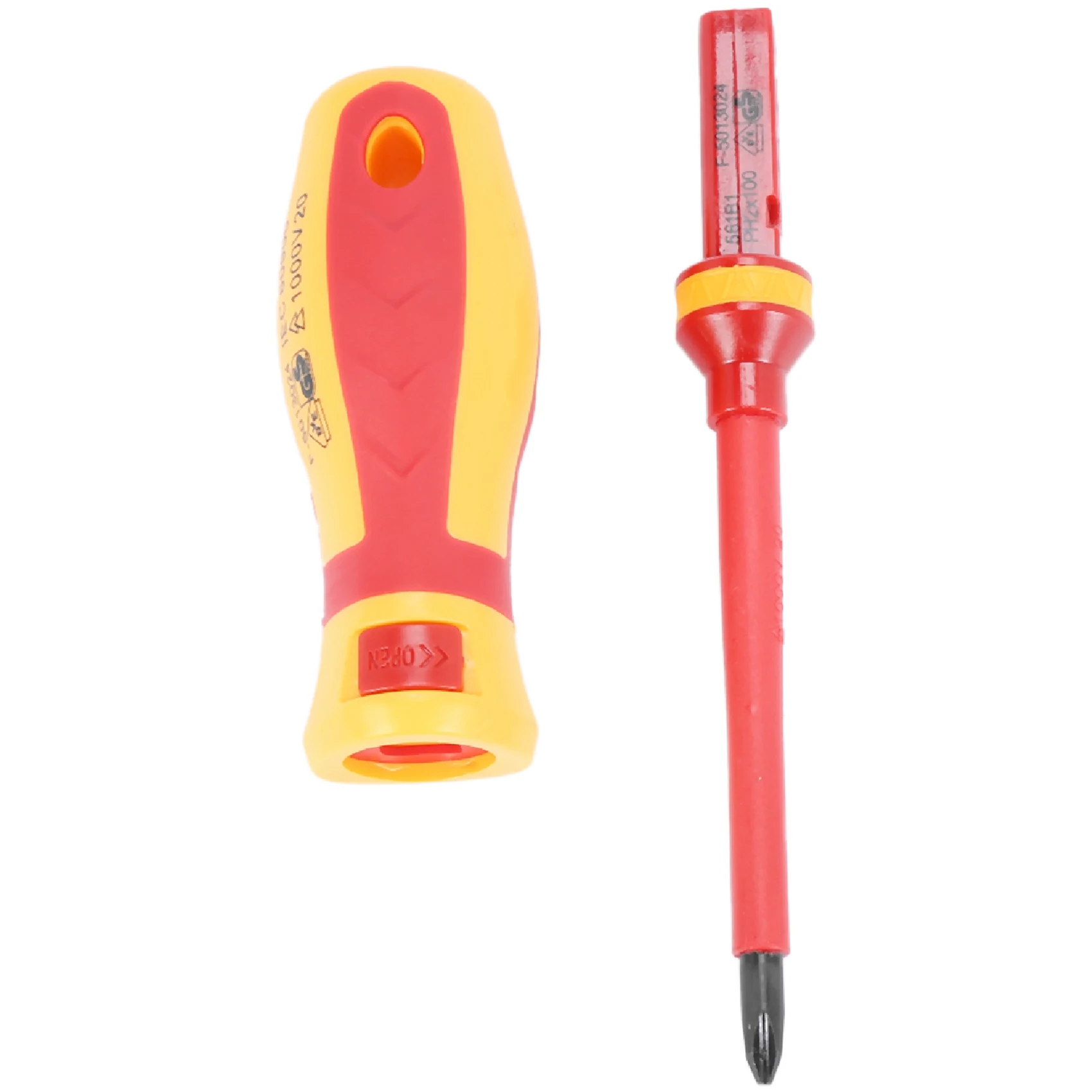 A93Z 13 Pcs VDE 절연 스크루 드라이버 세트 CR-V 고전압 1000V 자기 필립스 슬롯 Torx 스크루 드라이버 내구성 핸드 툴