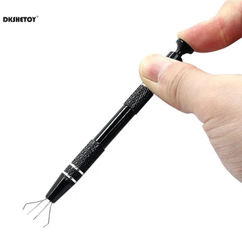 4 Claw Jewelry Grabber Tool with 4 Prongs IC Chips Aluminum Alloy Grabber Tools for Electronic Components 1