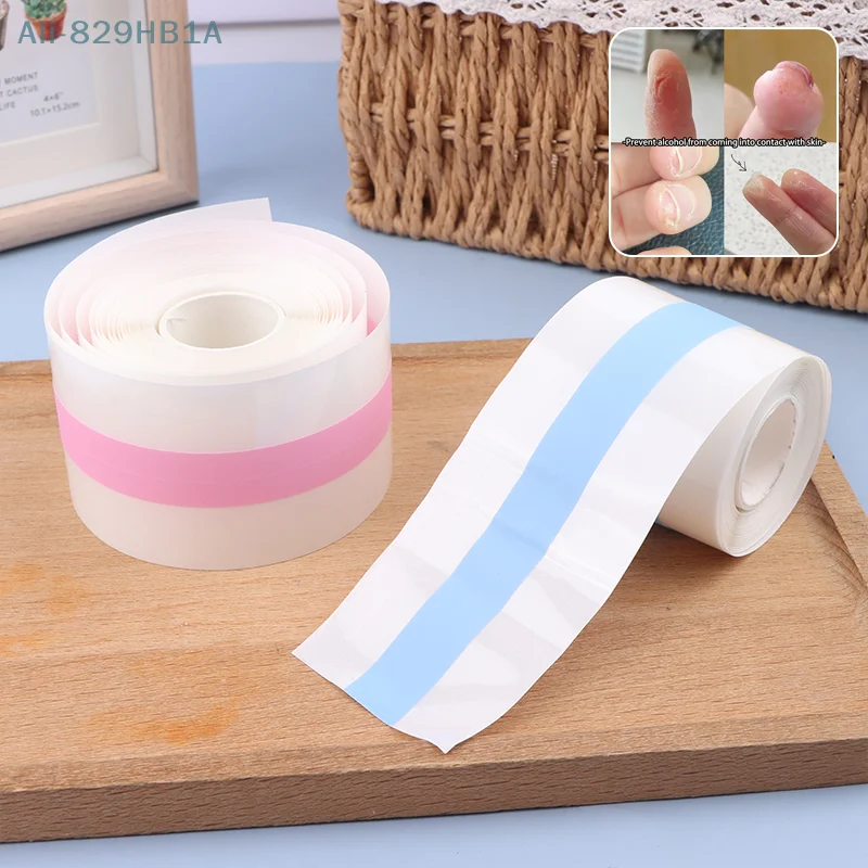 50/100Cm Nail Art Pu Film Bescherming Vinger Zelfklevende Tape Wonddressing Fixer Huidverzorging Manicure Tools