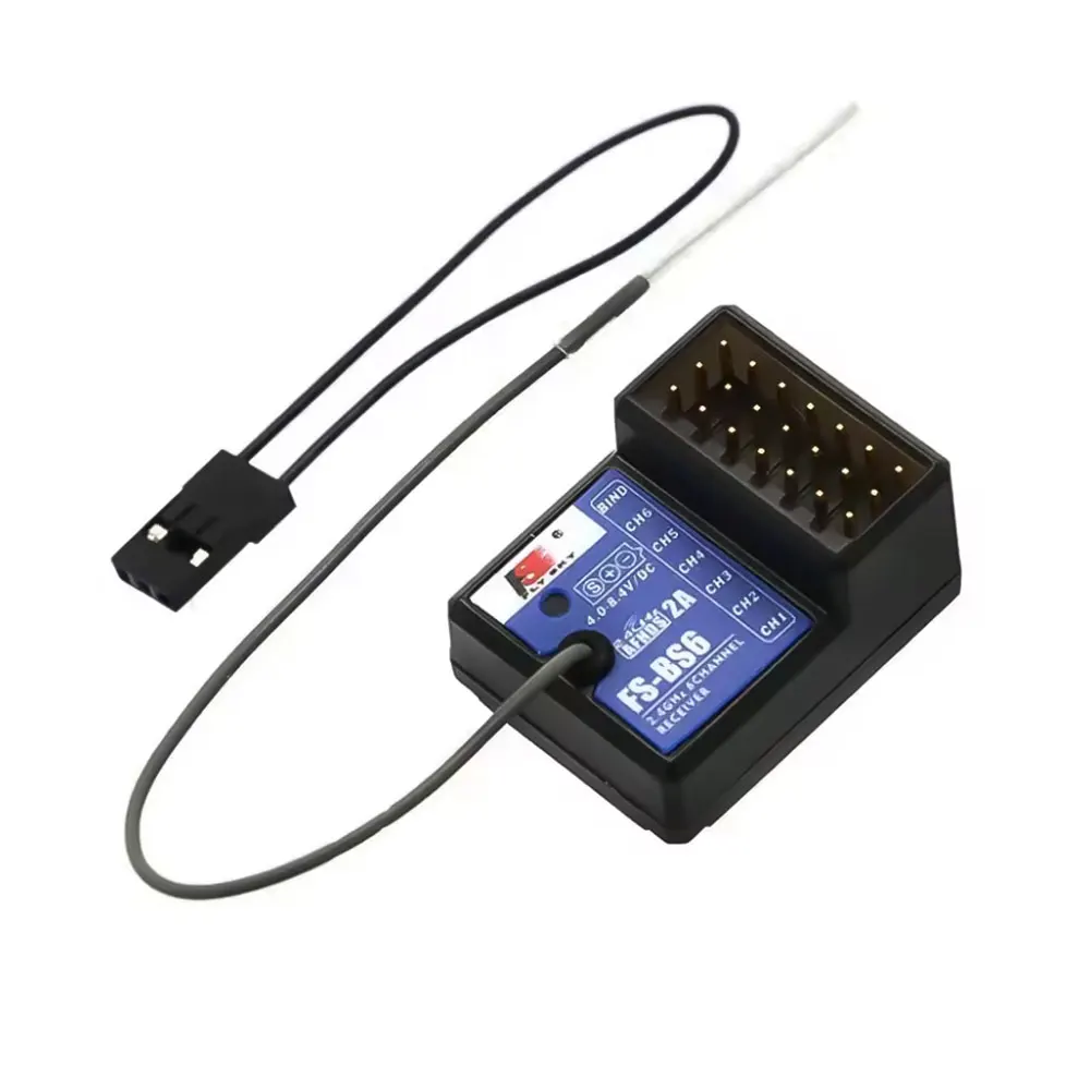 

Приемник Flysky RC FS-R6B FS-X6B FS-BS6 для радиоуправляемых машин, самолетов, дронов, квадрокоптеров